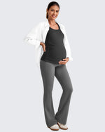 G4Free - BareFeel Ruched Workout Pregnancy Tank -GF25LY405FA-S