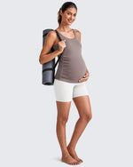 G4Free - BareFeel Ruched Workout Pregnancy Tank -GF25LY405FA-S