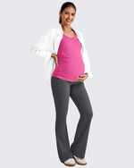 G4Free - BareFeel Ruched Workout Pregnancy Tank -GF25LY405FA-S