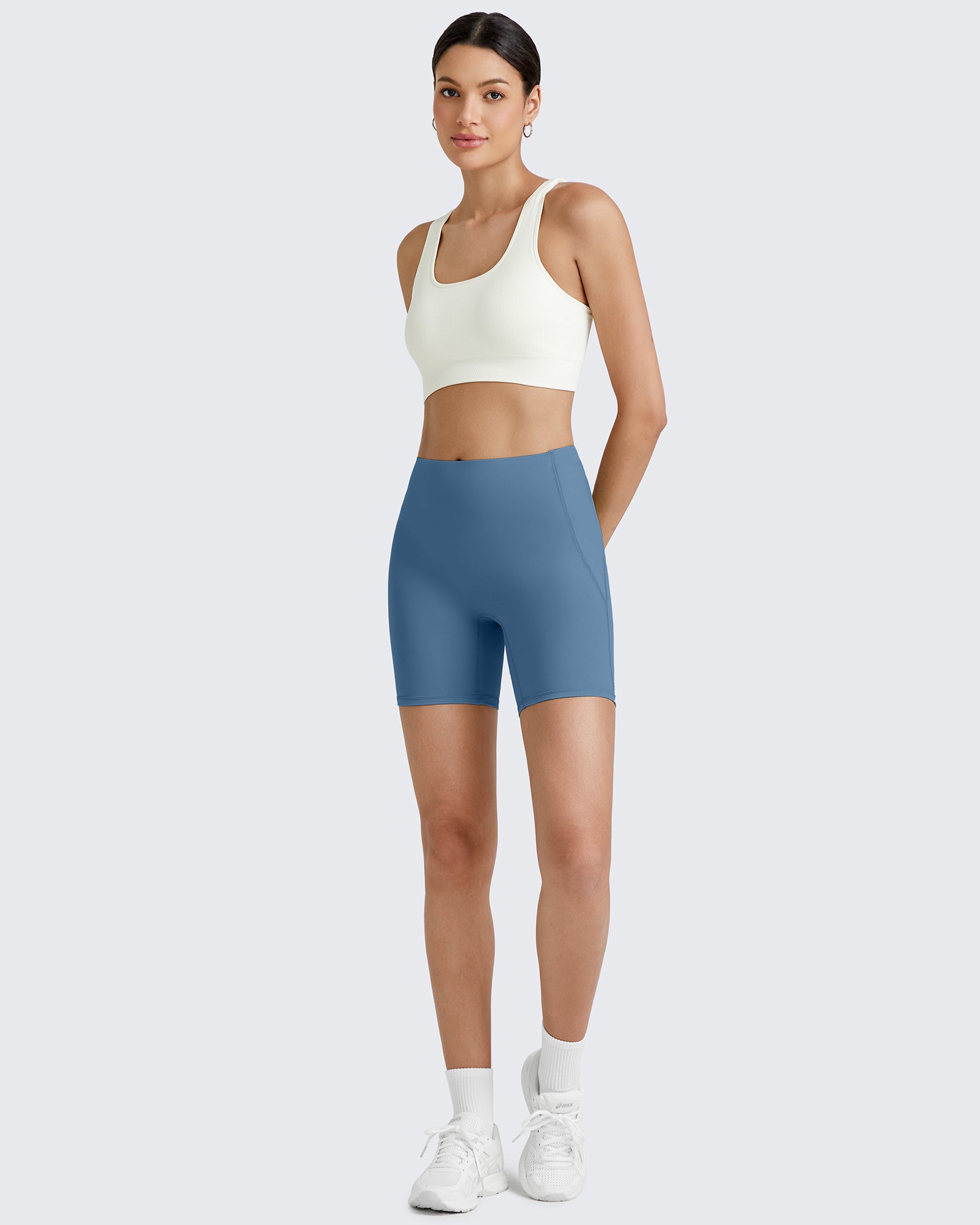 G4Free - BareFeel Seamless Athletic Biker Shorts 4''/6''/8'' -GF25A399AA-S