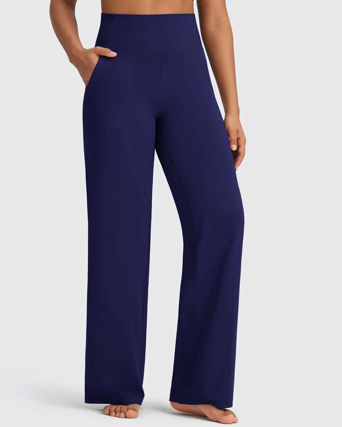 G4Free - BareFeel Seamless High-Waist Dressy Pants -GF24J241AA-S