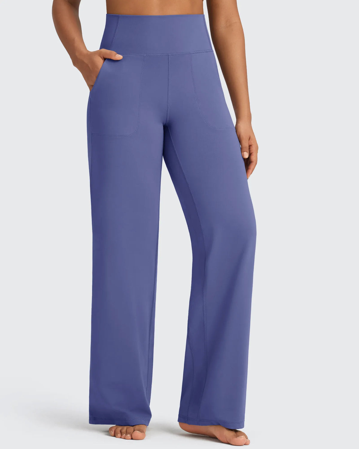 G4Free - BareFeel Seamless High-Waist Dressy Pants -GF24J241AA-S
