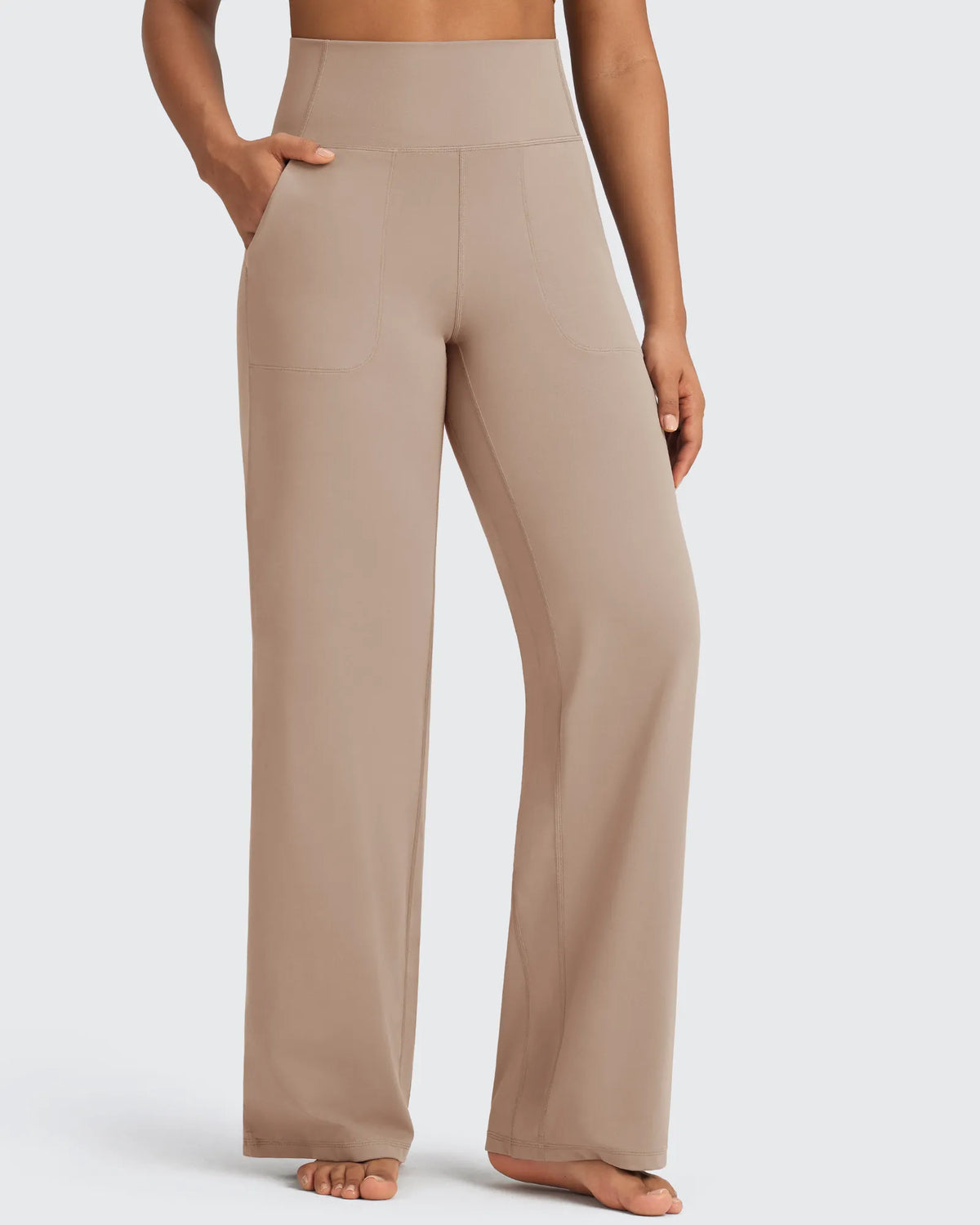 G4Free - BareFeel Seamless High-Waist Dressy Pants -GF24J241AA-S