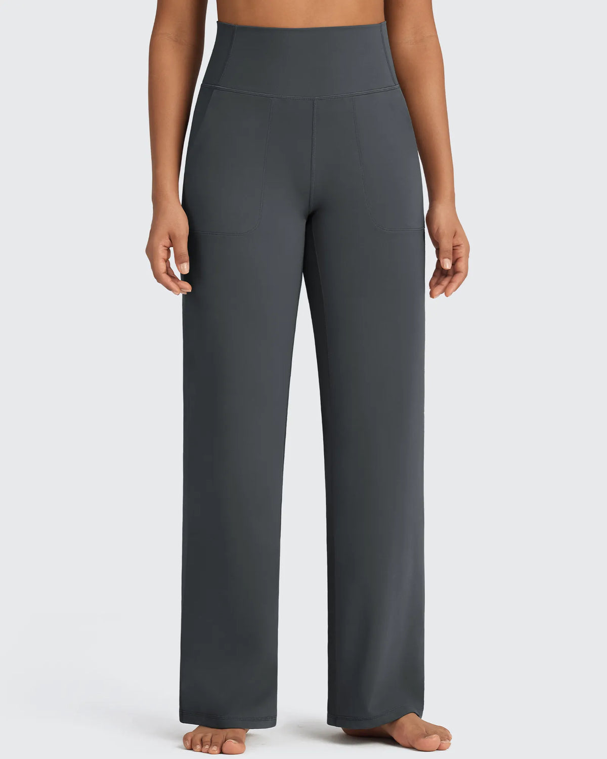 G4Free - BareFeel Seamless High-Waist Dressy Pants -GF24J241AA-S