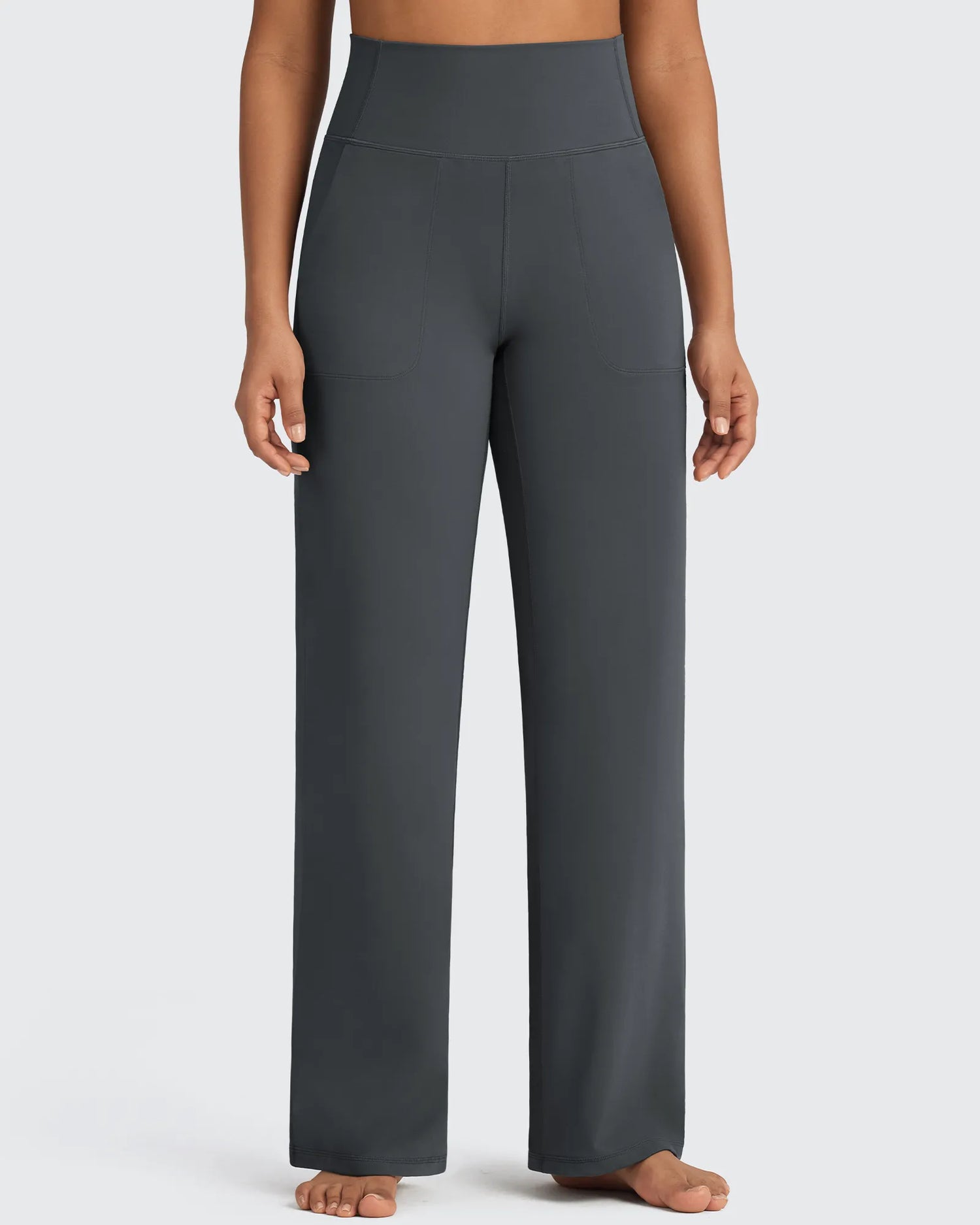 G4Free - BareFeel Seamless High-Waist Dressy Pants -GF24J241AA-S