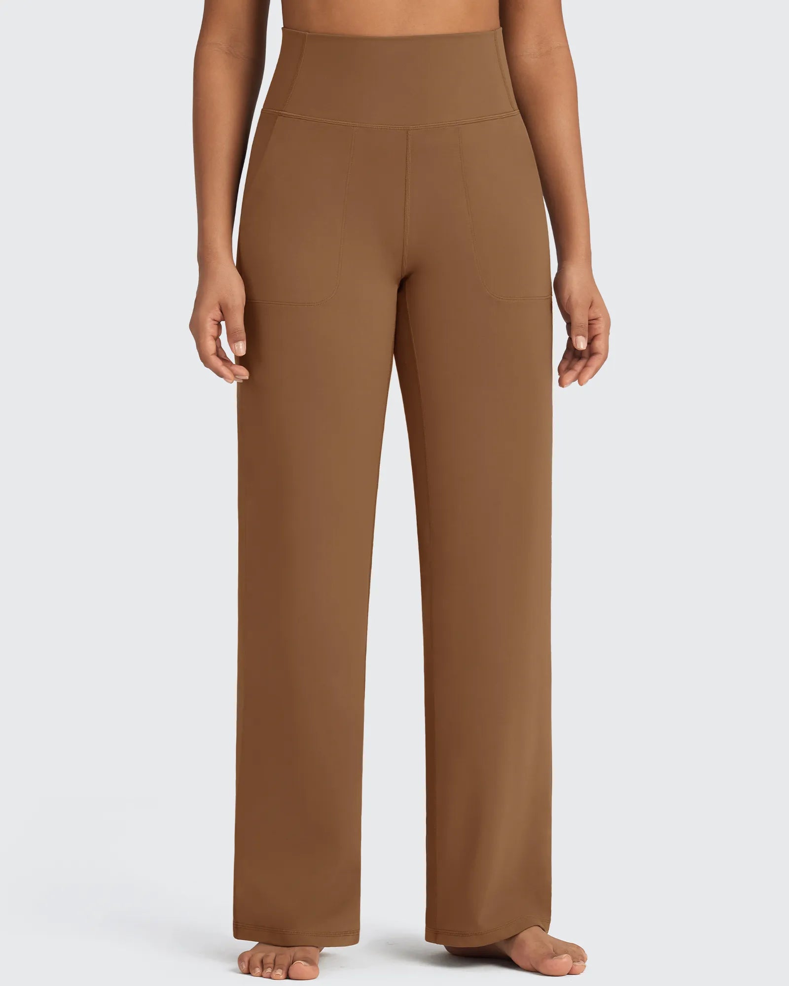 G4Free - BareFeel Seamless High-Waist Dressy Pants -GF24J241AA-S