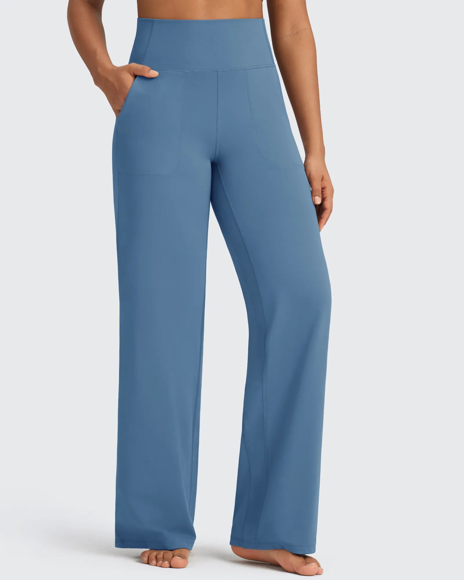 G4Free - BareFeel Seamless High-Waist Dressy Pants -GF24J241AA-S