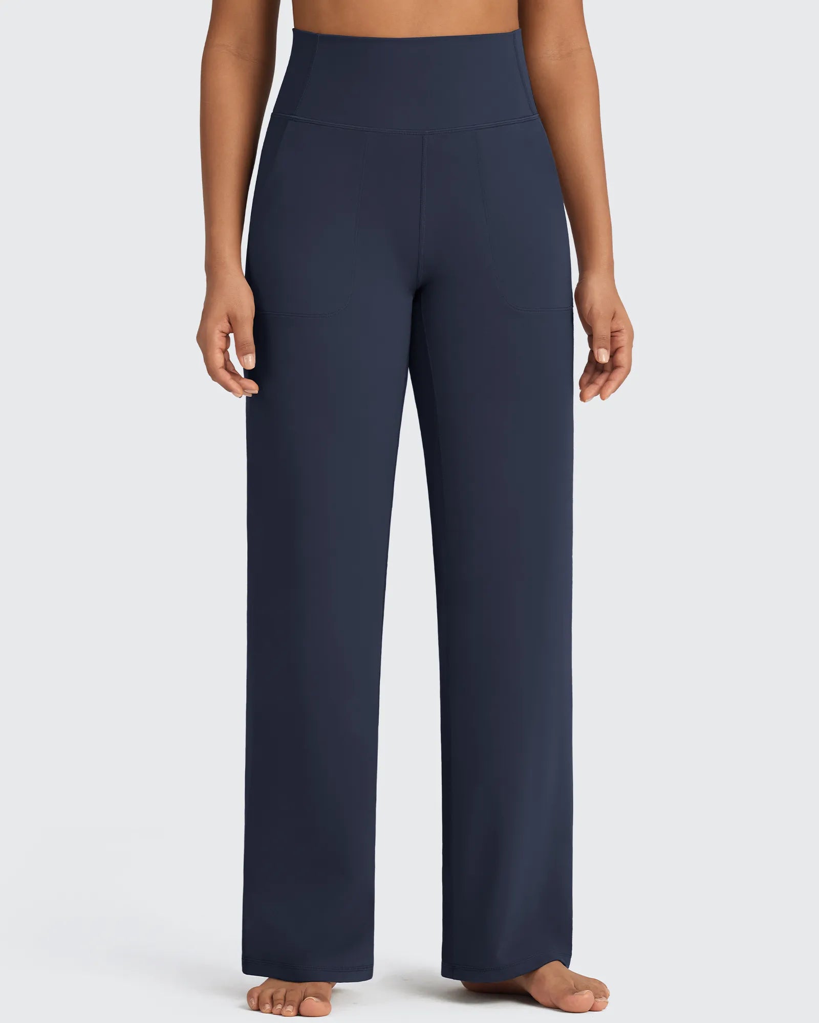 G4Free - BareFeel Seamless High-Waist Dressy Pants -GF24J241AA-S
