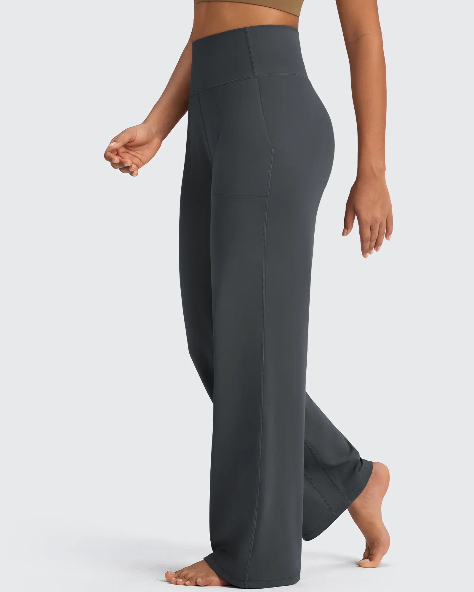 G4Free - BareFeel Seamless High-Waist Dressy Pants -GF24J241AA-S