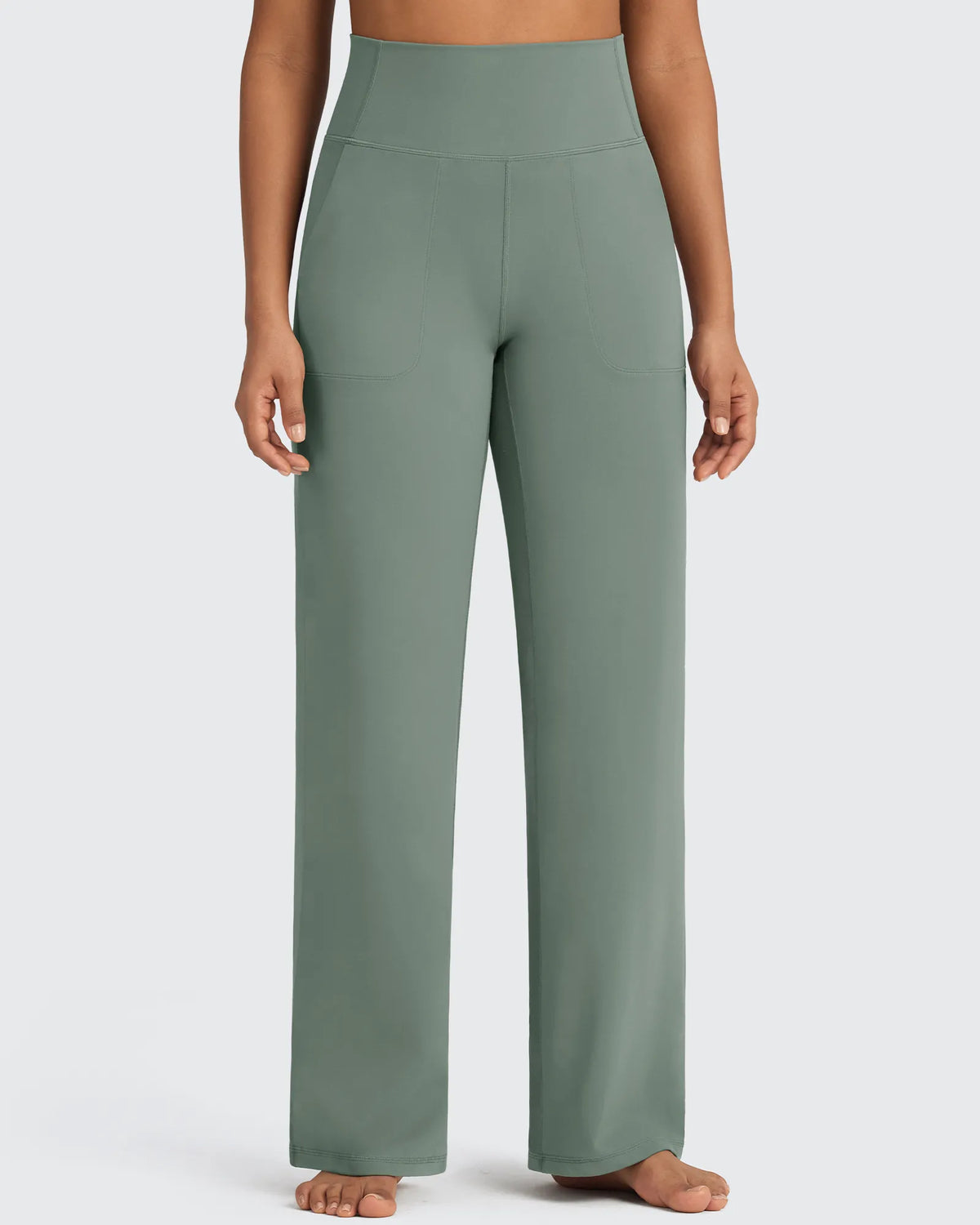 G4Free - BareFeel Seamless High-Waist Dressy Pants -GF24J241AA-S