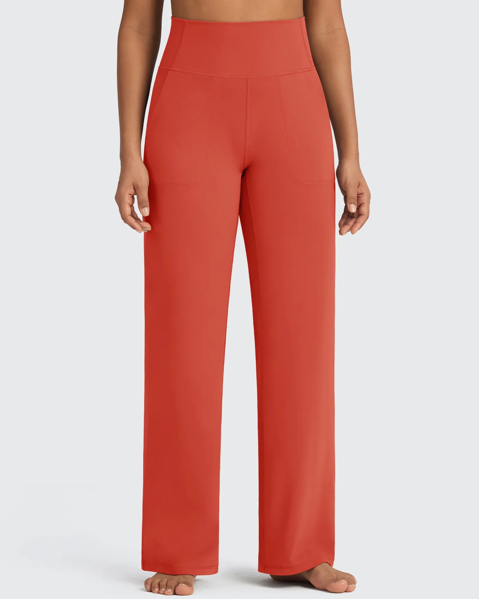 G4Free - BareFeel Seamless High-Waist Dressy Pants -GF24J241AA-S