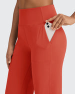 G4Free - BareFeel Seamless High-Waist Dressy Pants Petite -GF24J241BA-S