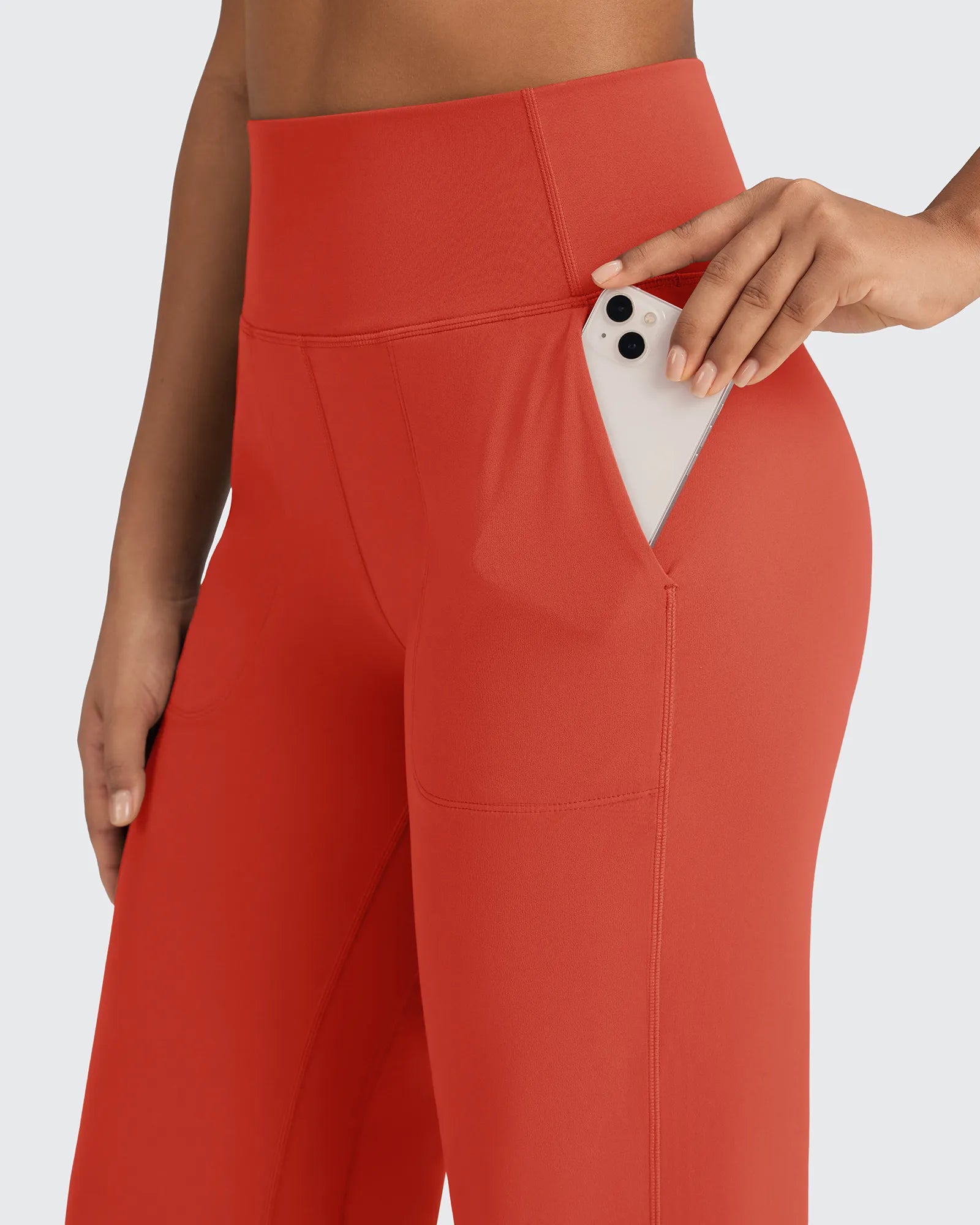 G4Free - BareFeel Seamless High-Waist Dressy Pants Petite -GF24J241BA-S