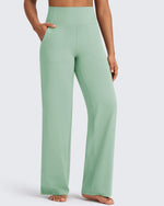 G4Free - BareFeel Seamless High-Waist Dressy Pants Petite -GF24J241BA-S
