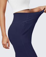 G4Free - BareFeel Seamless High-Waist Dressy Pants Petite -GF24J241BA-S