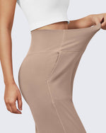 G4Free - BareFeel Seamless High-Waist Dressy Pants Petite -GF24J241BA-S