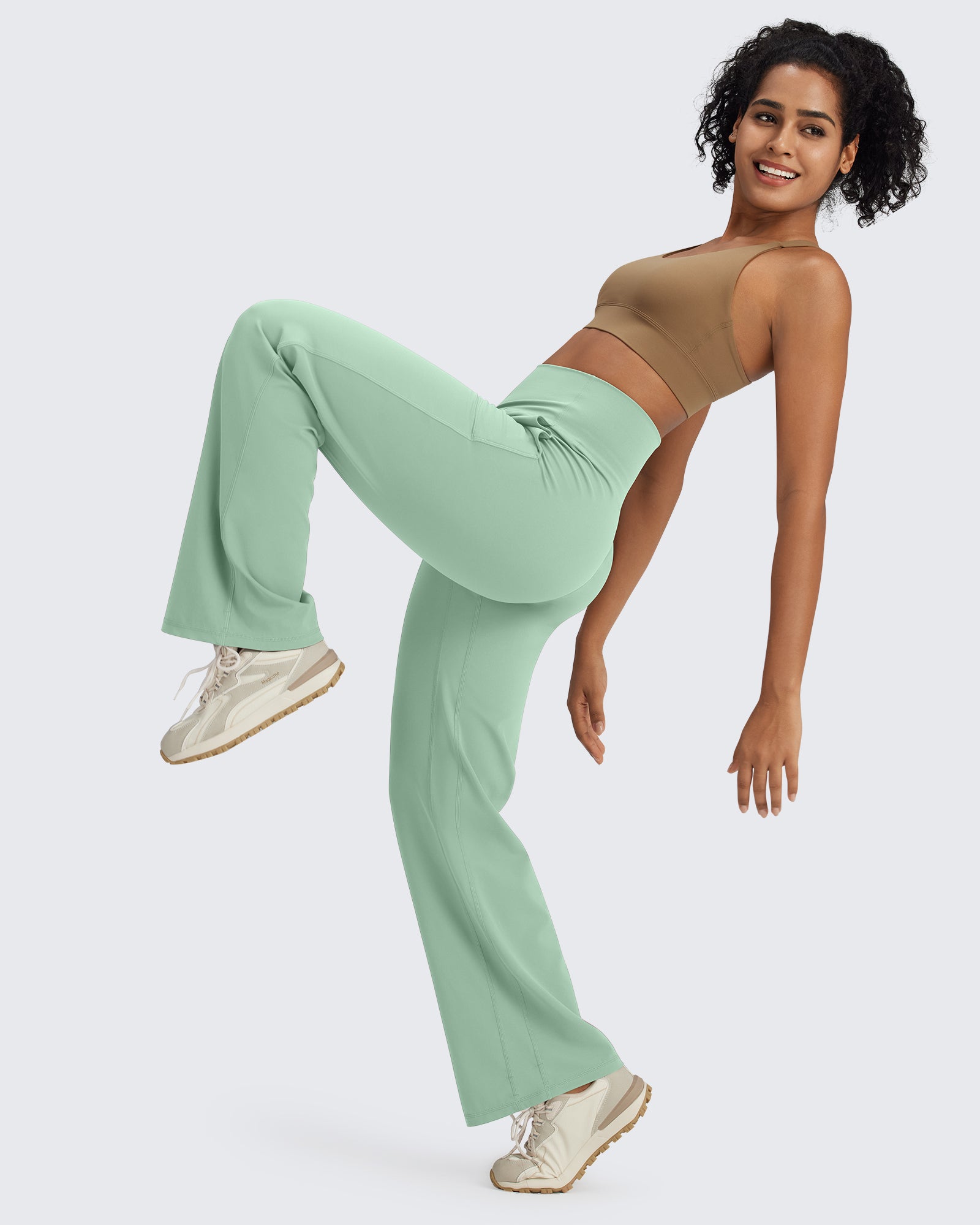 G4Free - BareFeel Seamless High-Waist Dressy Pants Tall -GF24J243AA-S
