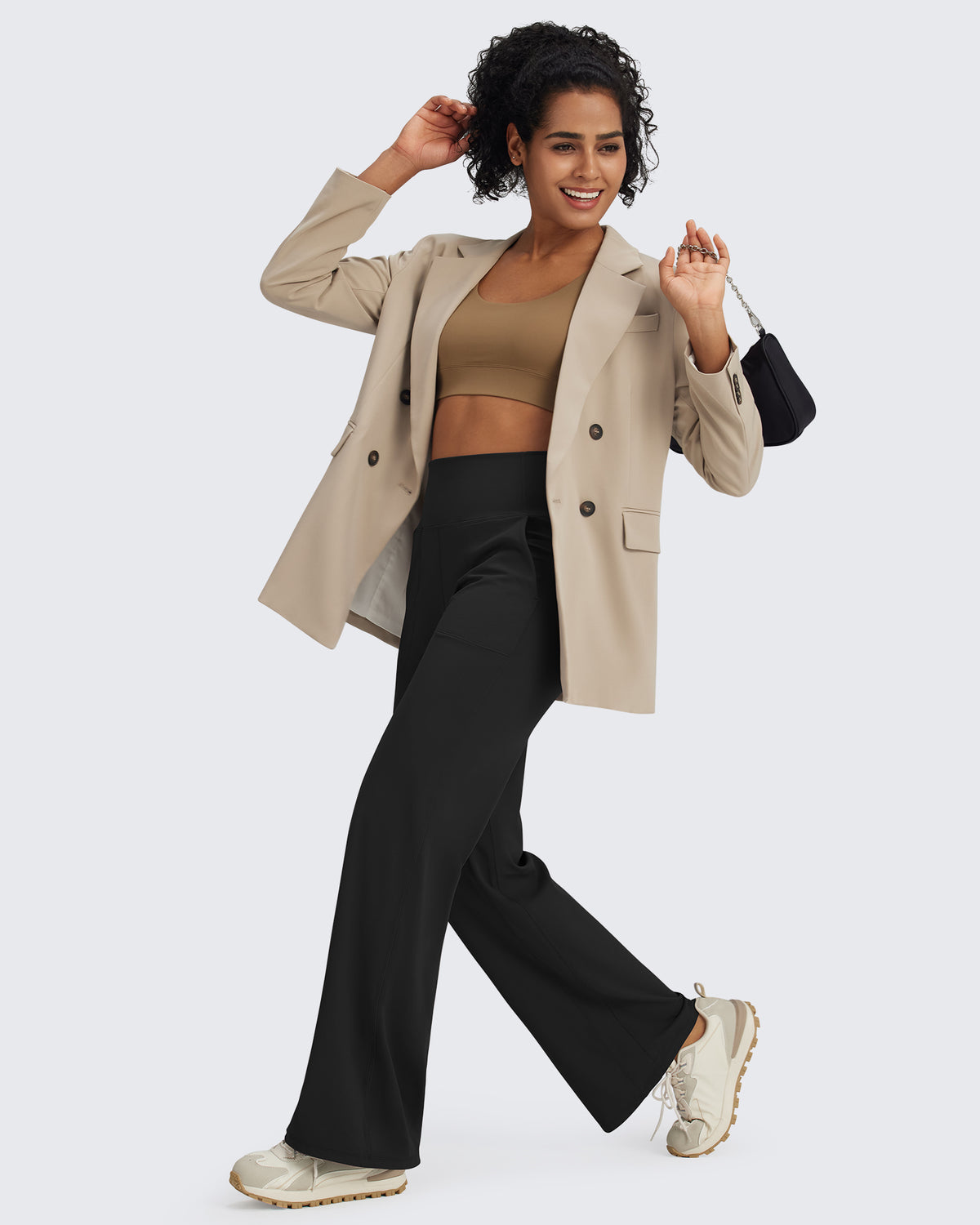 G4Free - BareFeel Seamless High-Waist Dressy Pants Tall -GF24J243AA-S