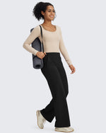 G4Free - BareFeel Seamless High-Waist Dressy Pants Tall -GF24J243AA-S