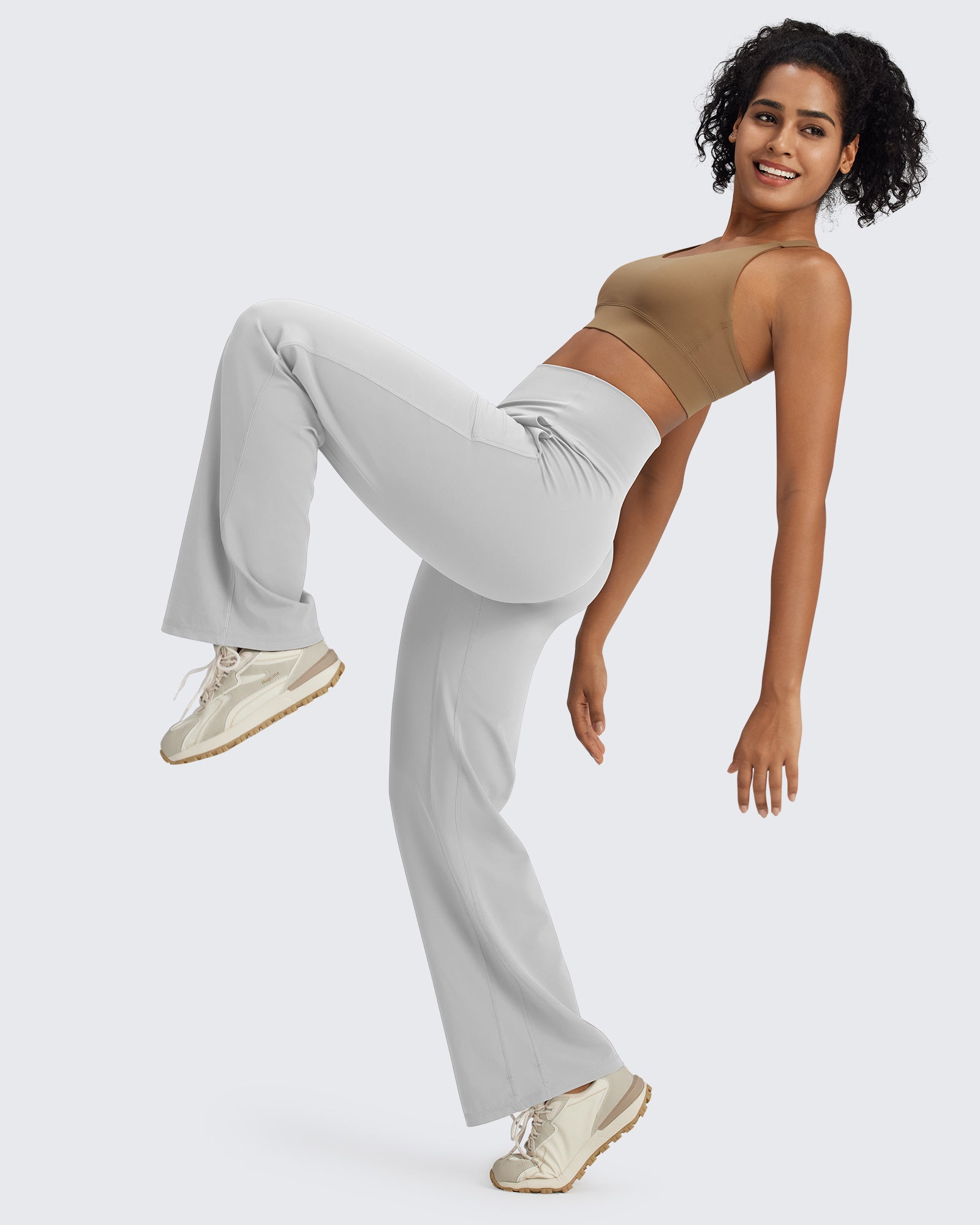G4Free - BareFeel Seamless High-Waist Dressy Pants Tall -GF24J243AA-S