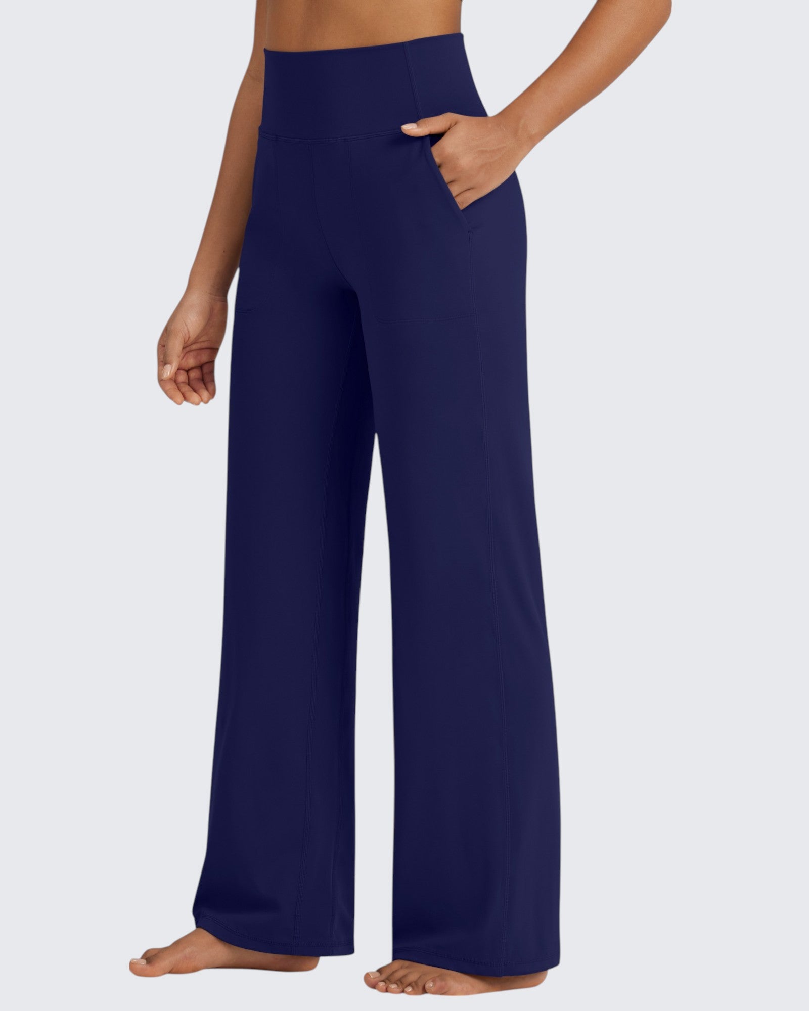 G4Free - BareFeel Seamless High-Waist Dressy Pants Tall -GF24J243AA-S