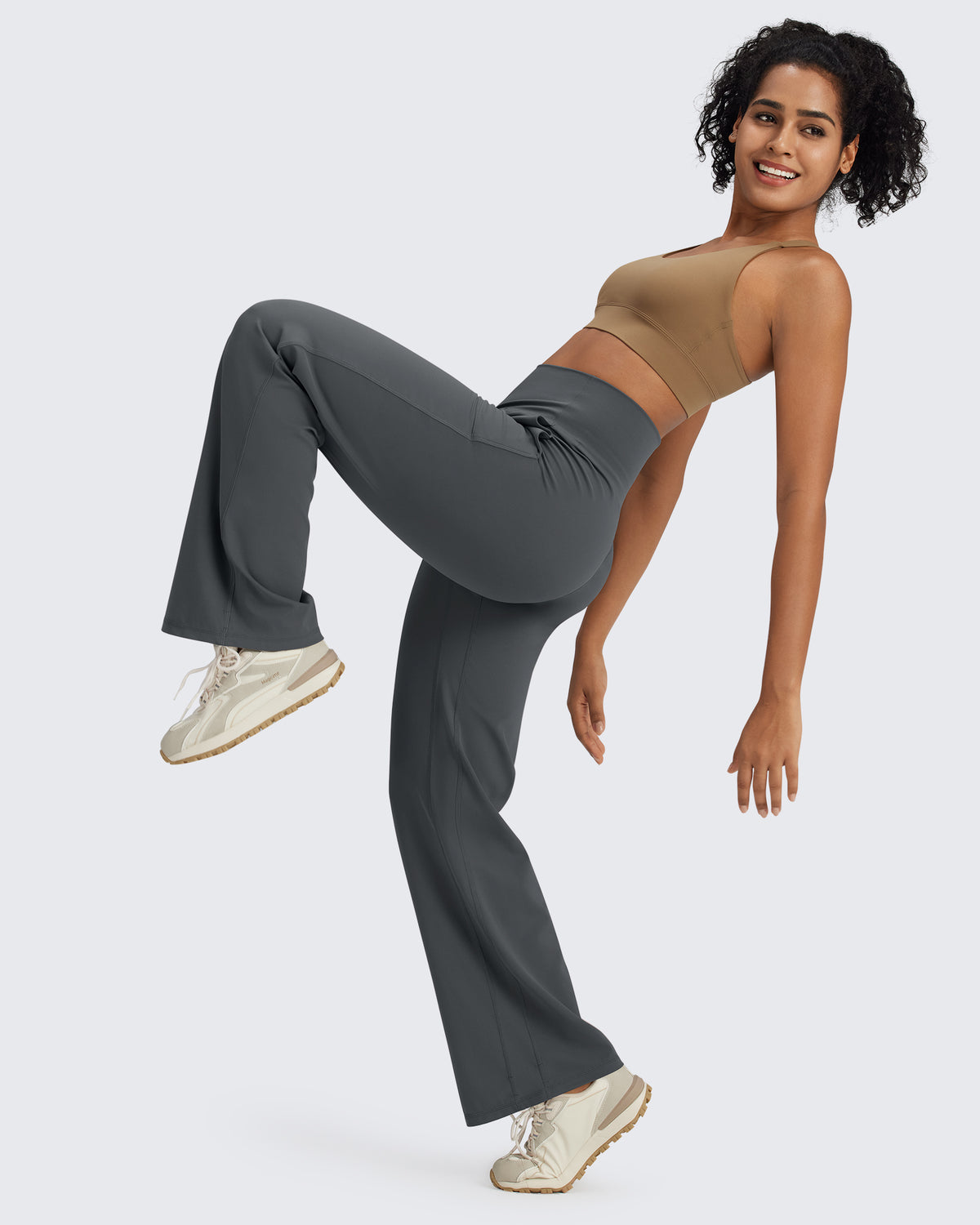 G4Free - BareFeel Seamless High-Waist Dressy Pants Tall -GF24J243AA-S