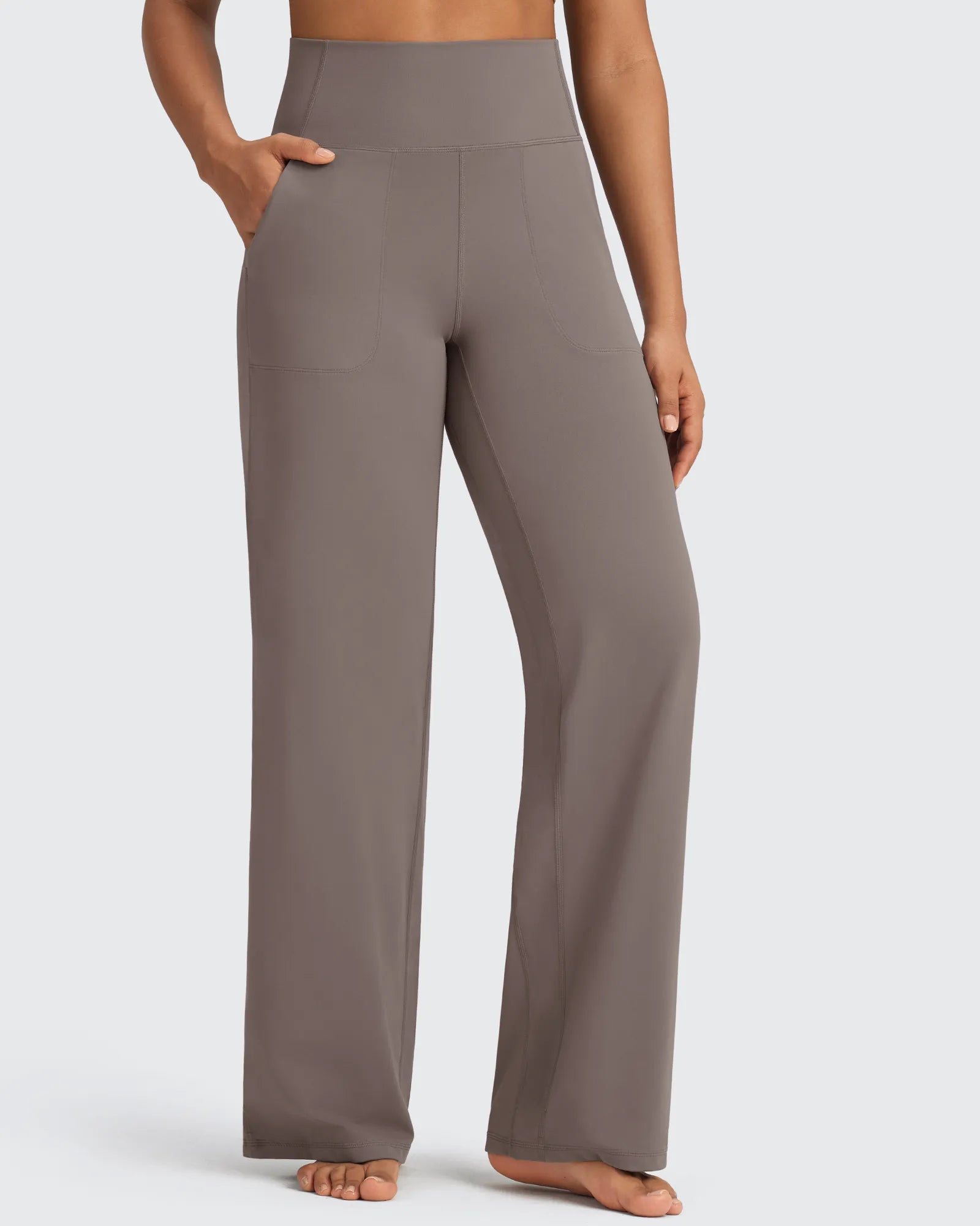 G4Free - BareFeel Seamless High-Waist Dressy Pants Tall -GF24J243AA-S