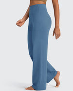 G4Free - BareFeel Seamless High-Waist Dressy Wide Leg Pants -GF24J241IA-S