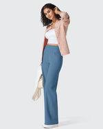 G4Free - BareFeel Seamless High-Waist Dressy Wide Leg Pants -GF24J241IA-S