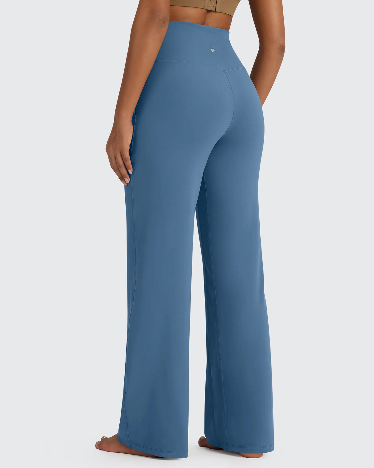 G4Free - BareFeel Seamless High-Waist Dressy Wide Leg Pants -GF24J241IA-S