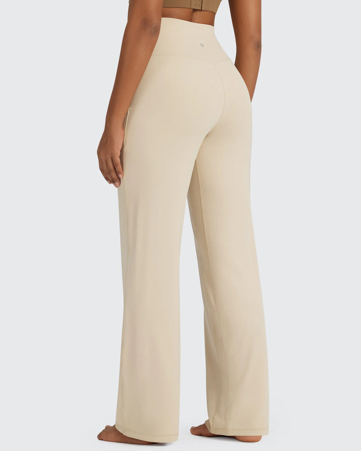G4Free - BareFeel Seamless High-Waist Dressy Wide Leg Pants -GF24J241IA-S