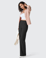 G4Free - BareFeel Seamless High-Waist Dressy Wide Leg Pants -GF24J241IA-S