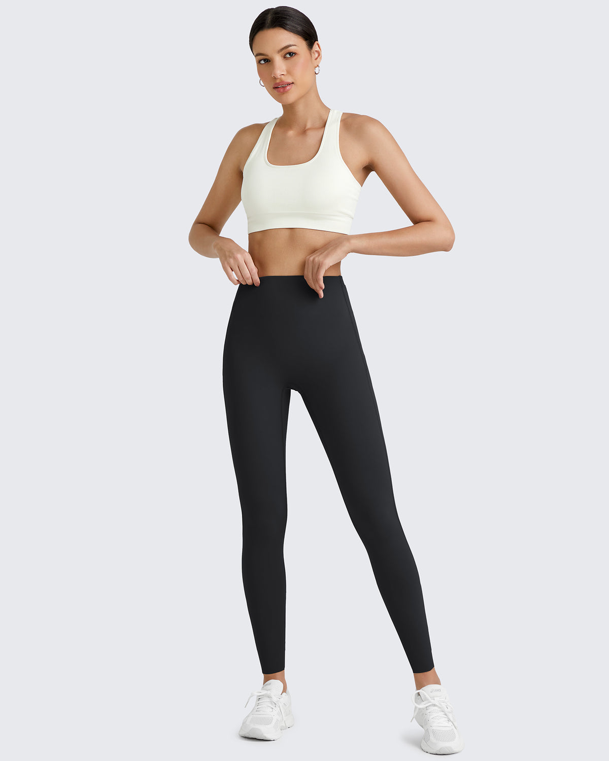 G4Free - BareFeel Seamless Waistband Yoga Leggings -GF24A344DA-S