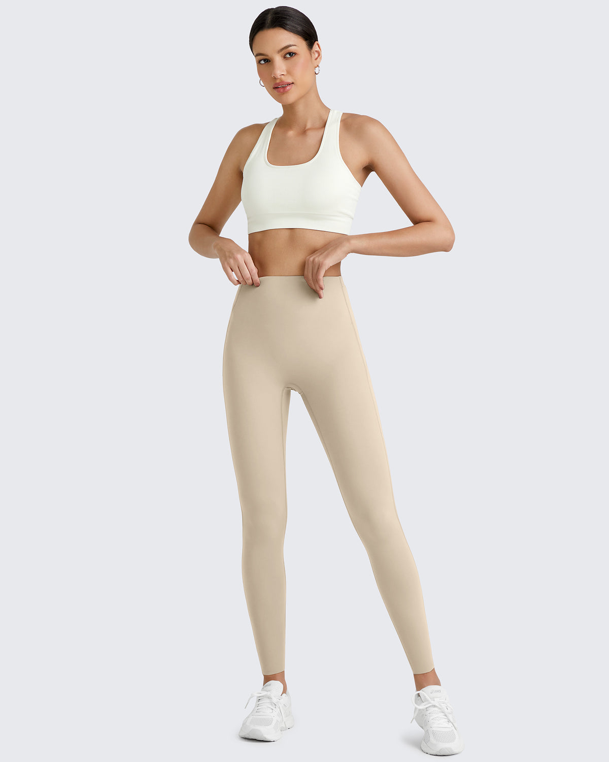 G4Free - BareFeel Seamless Waistband Yoga Leggings -GF24A344DA-S
