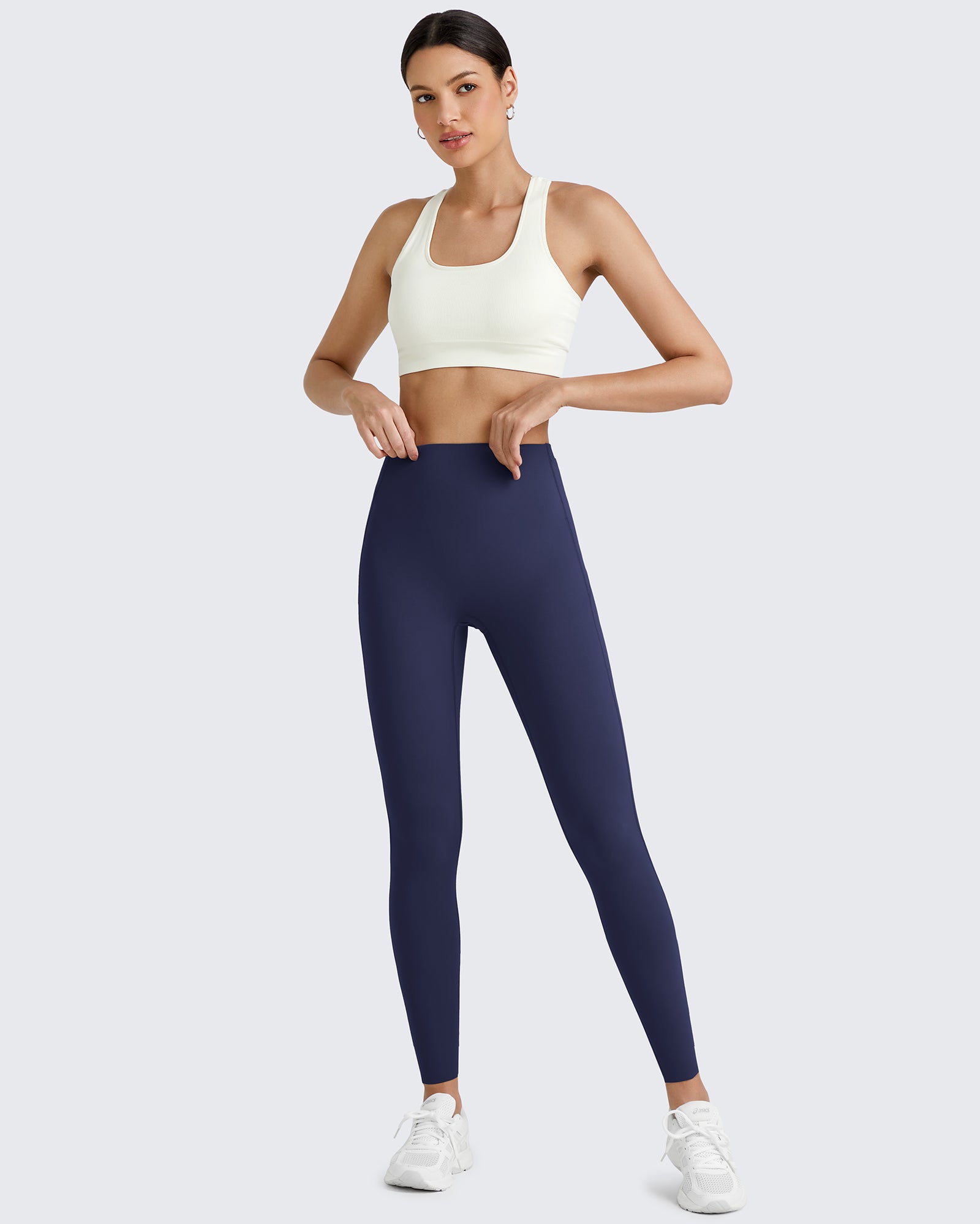 G4Free - BareFeel Seamless Waistband Yoga Leggings -GF24A344DA-S