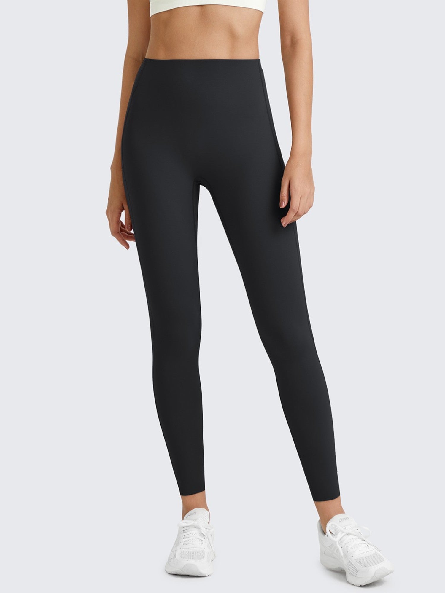 G4Free - BareFeel Seamless Waistband Yoga Leggings -GF24A344DA-S