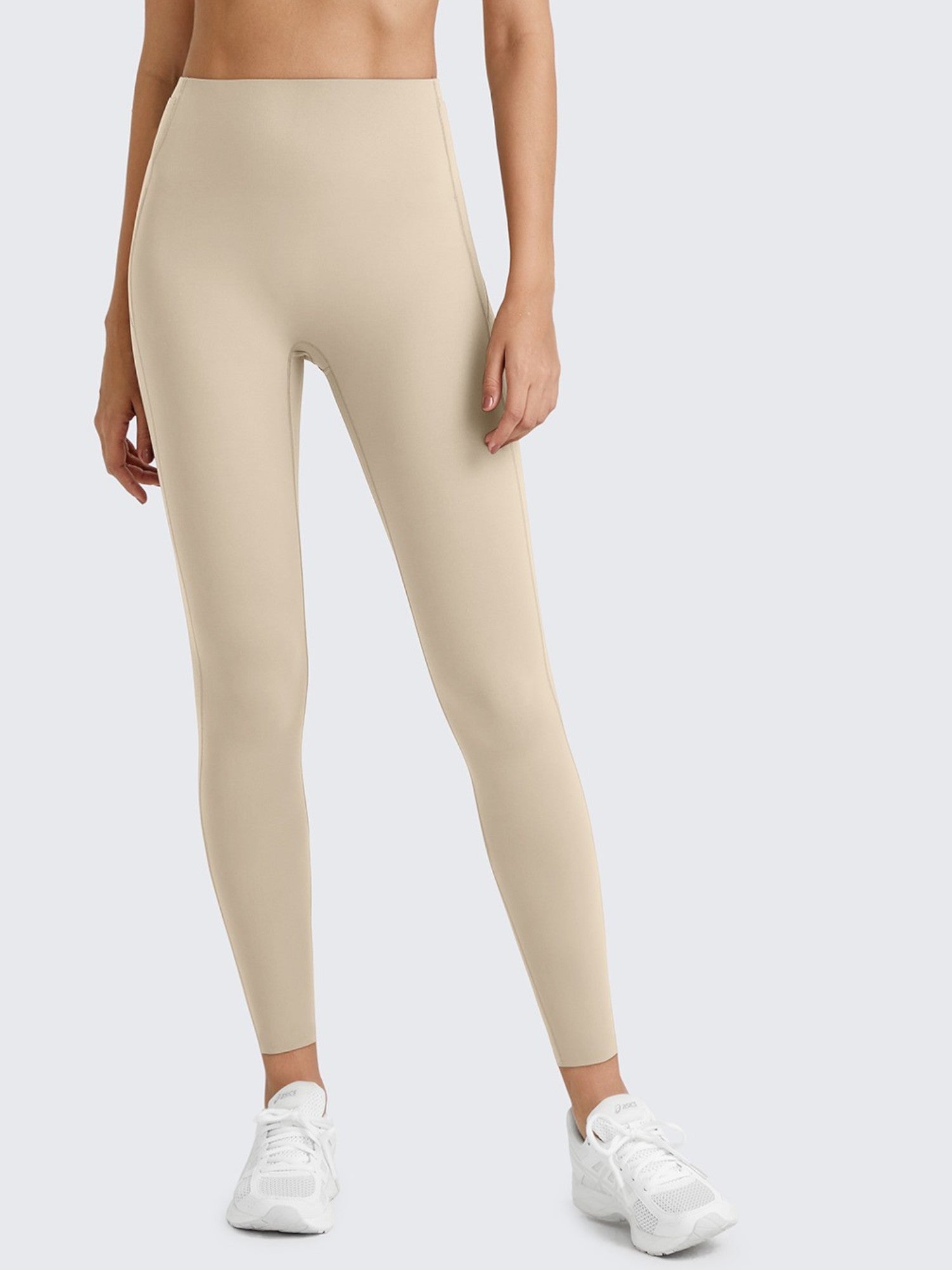 G4Free - BareFeel Seamless Waistband Yoga Leggings -GF24A344DA-S