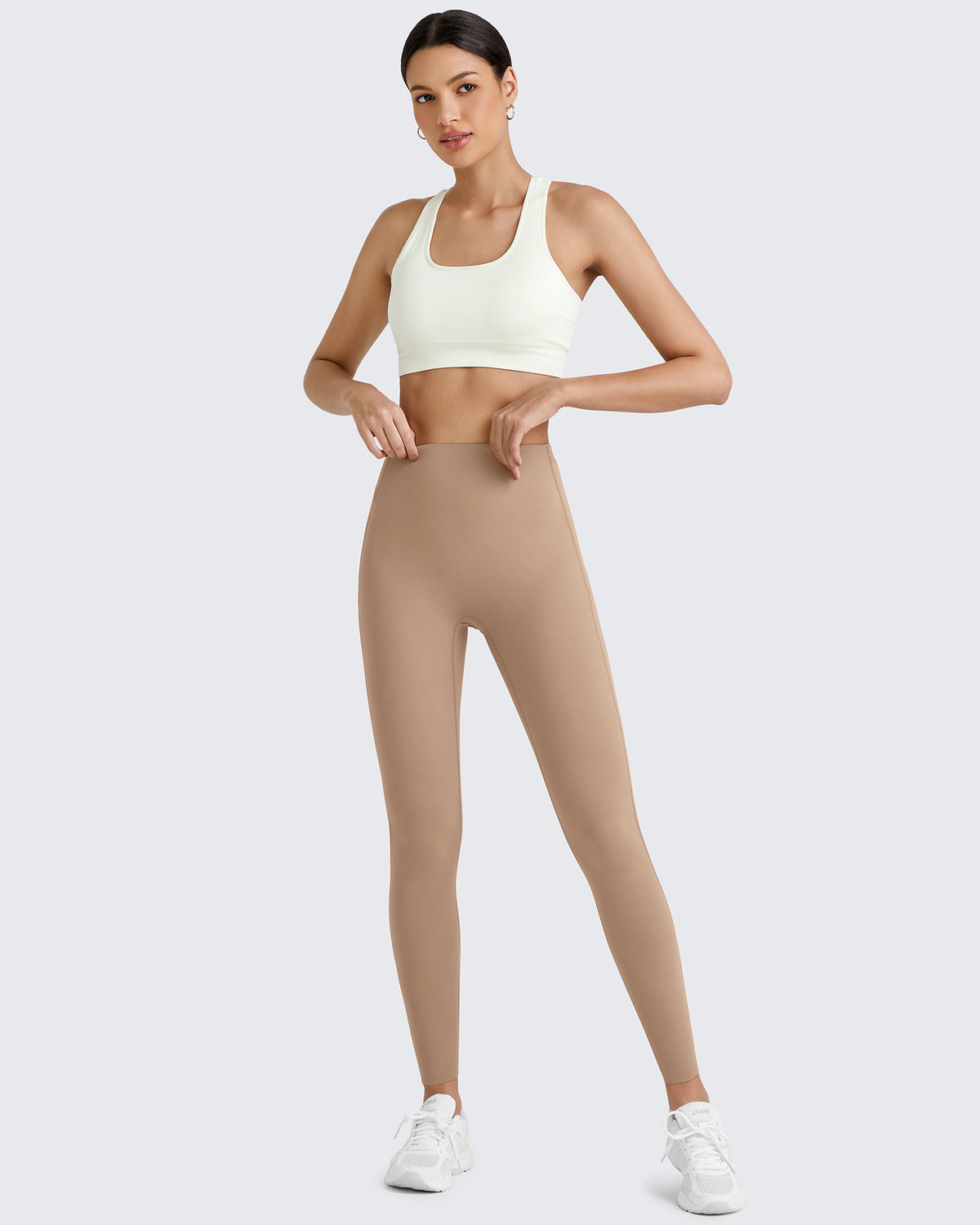 G4Free - BareFeel Seamless Waistband Yoga Leggings -GF24A344DA-S