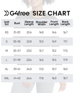 G4Free - BareFeel Slim High Crew Neck Cropped Long Sleeve -GF24B234EA-S
