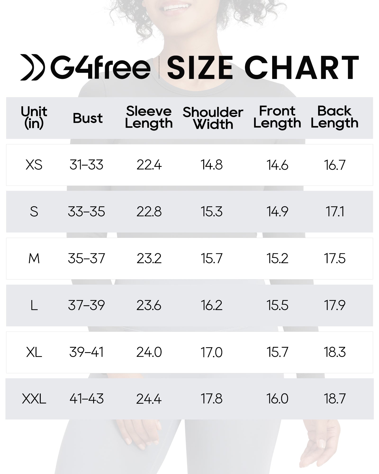 G4Free - BareFeel Slim High Crew Neck Cropped Long Sleeve -GF24B234EA-S