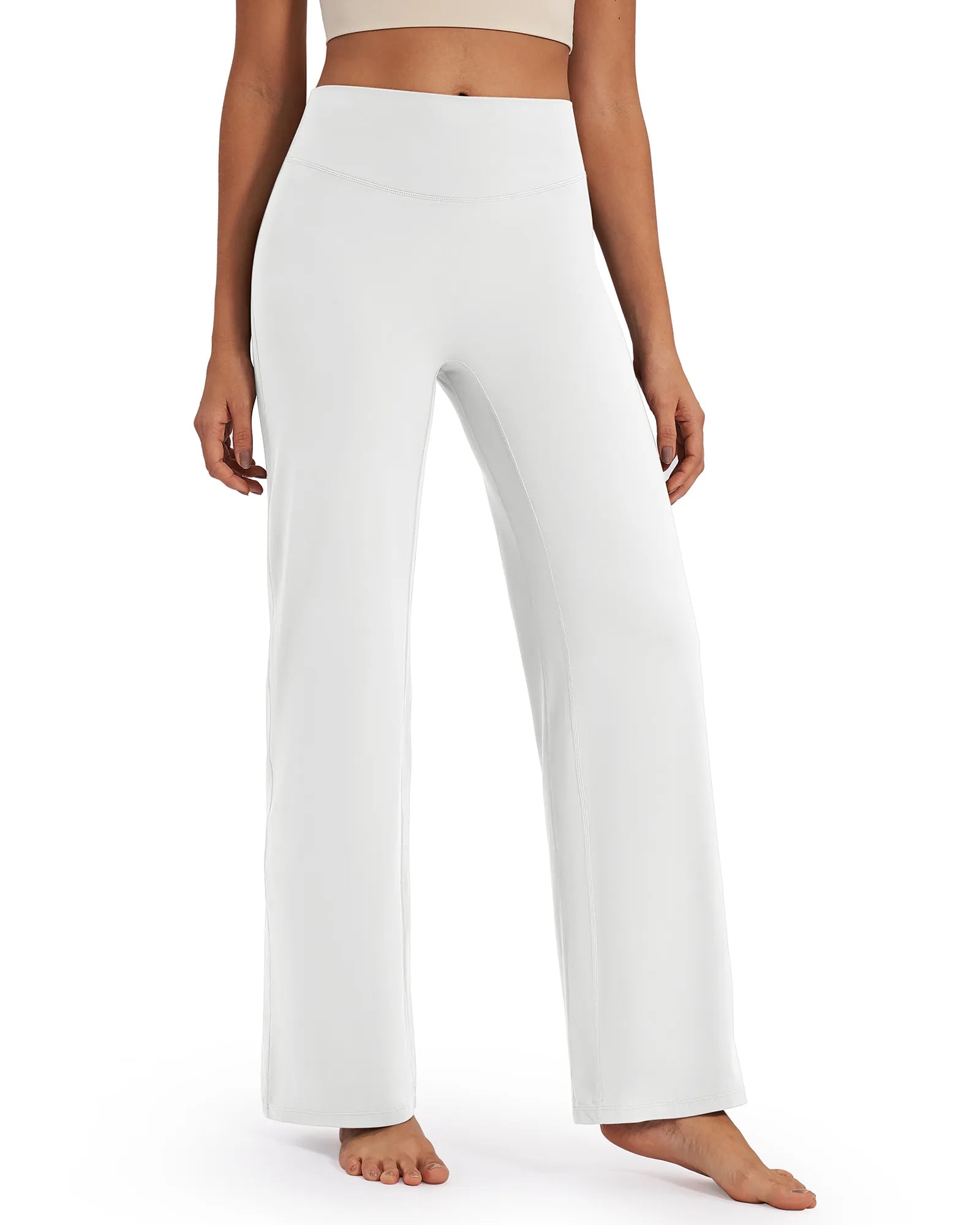 G4Free - BareFeel Wide Leg High-Waisted Pants Tall -GF24J249GA-S