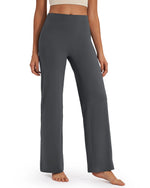 G4Free - BareFeel Wide Leg High-Waisted Pants Tall -GF24J249GA-S