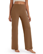 G4Free - BareFeel Wide Leg High-Waisted Pants Tall -GF24J249GA-S
