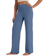 G4Free - BareFeel Wide Leg High-Waisted Pants Tall -GF24J249GA-S