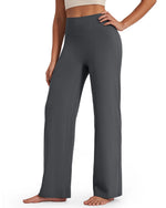 G4Free - BareFeel Wide Leg High-Waisted Pants Tall -GF24J249GA-S