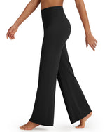G4Free - BareFeel Wide Leg High-Waisted Pants Regular -GF24J248GA-S