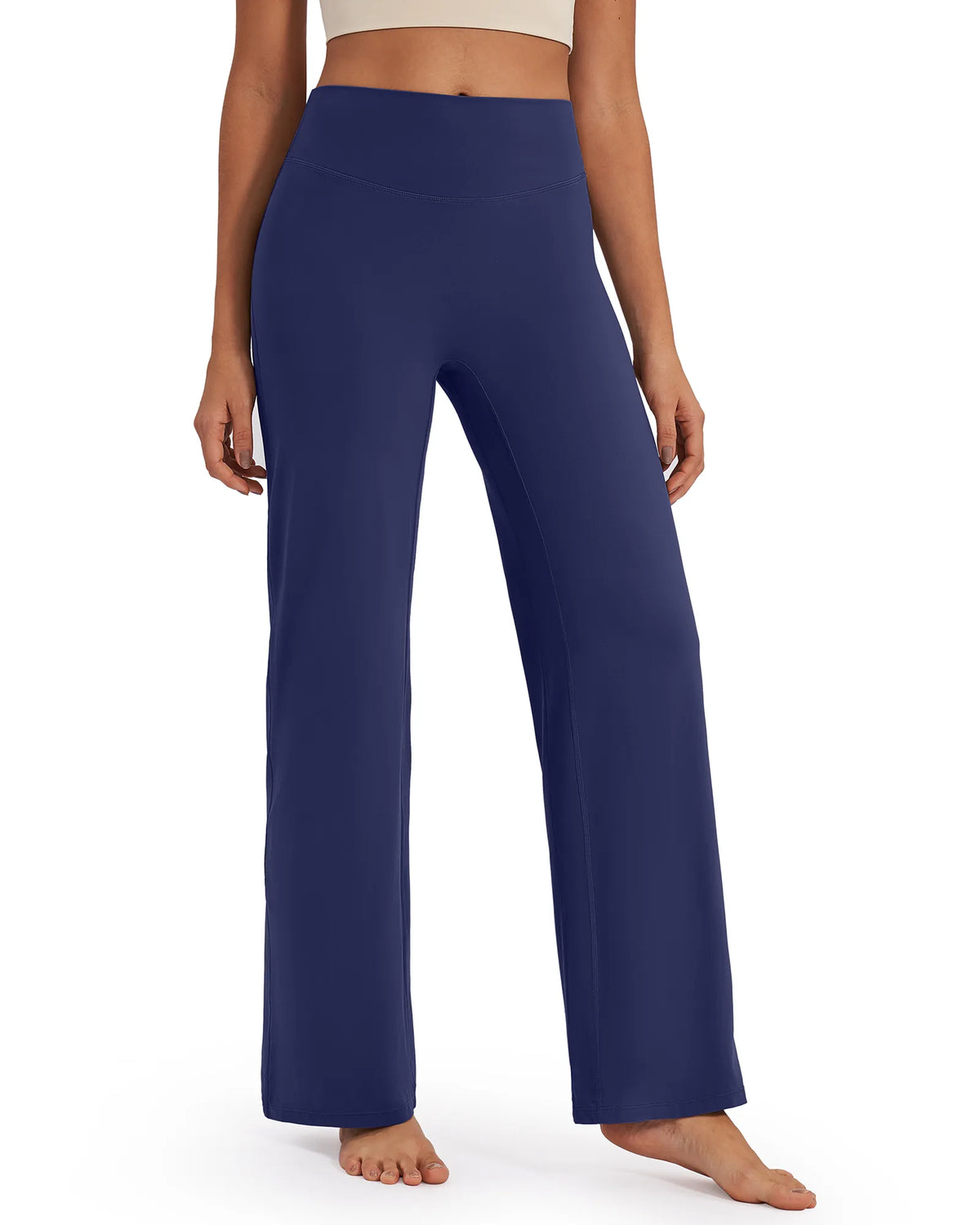 G4Free - BareFeel Wide Leg High-Waisted Pants Tall -GF24J249GA-S