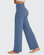 G4Free - BareFeel Wide Leg High-Waisted Pants Tall -GF24J249GA-S