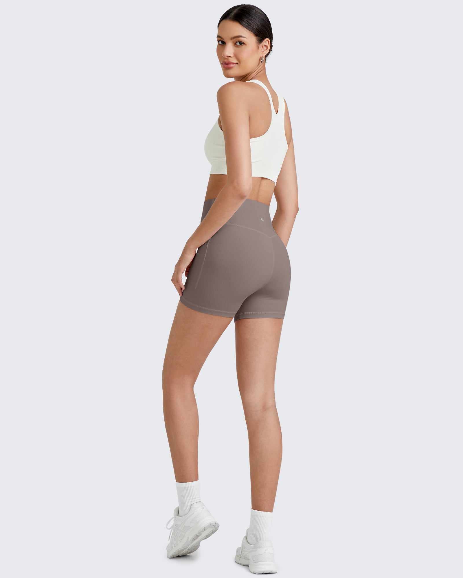 G4Free - BareFeel Workout Legging Shorts -GF25A358AA-S