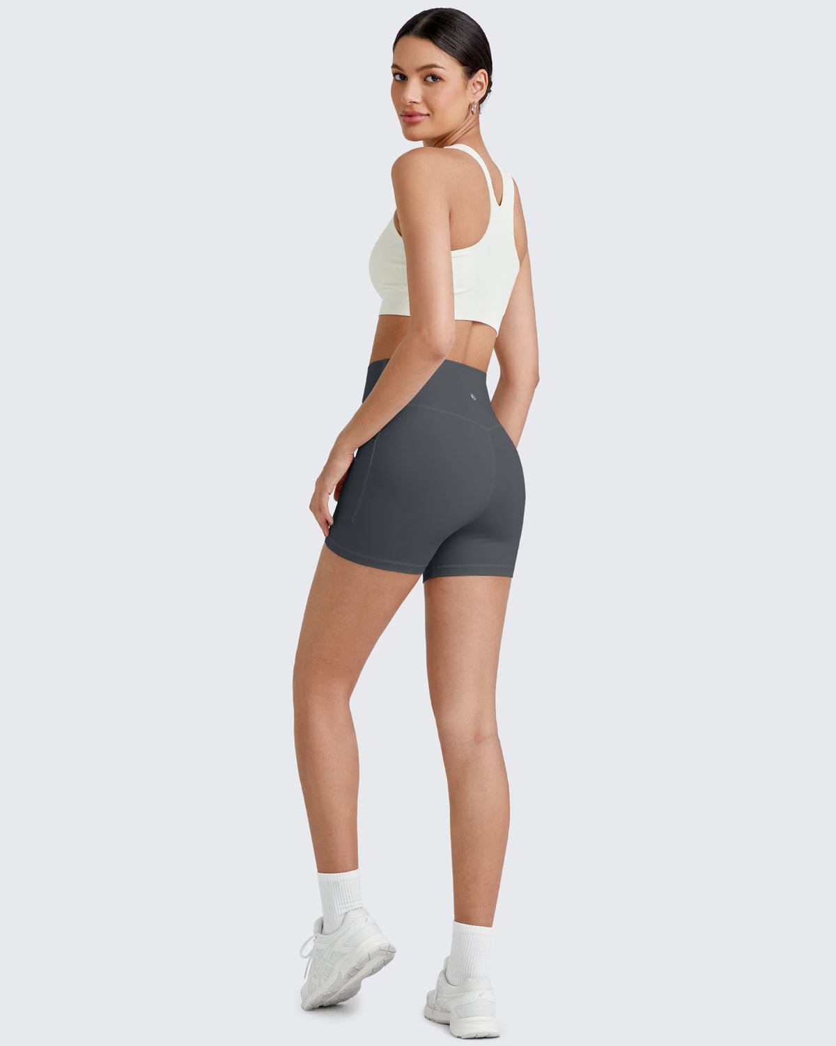 G4Free - BareFeel Workout Legging Shorts -GF25A358AA-S